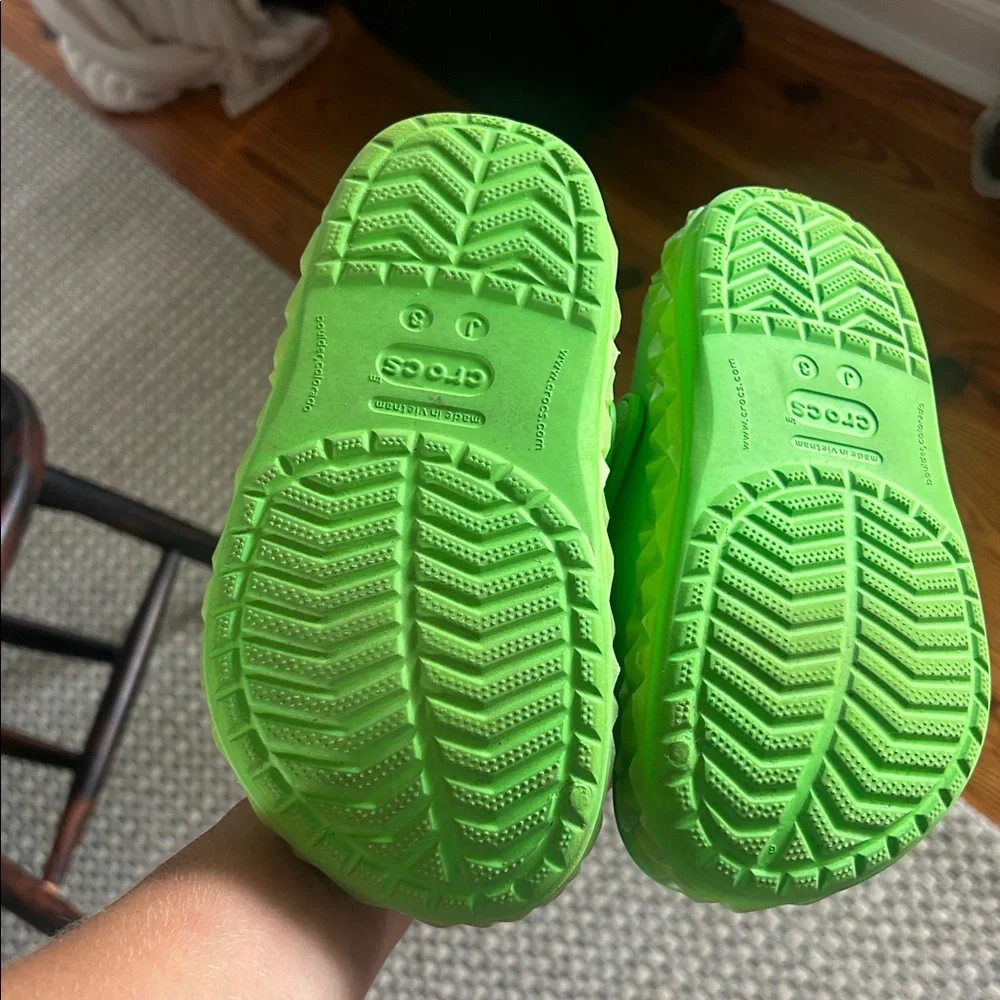 CROCS Kids Green Classic Clog